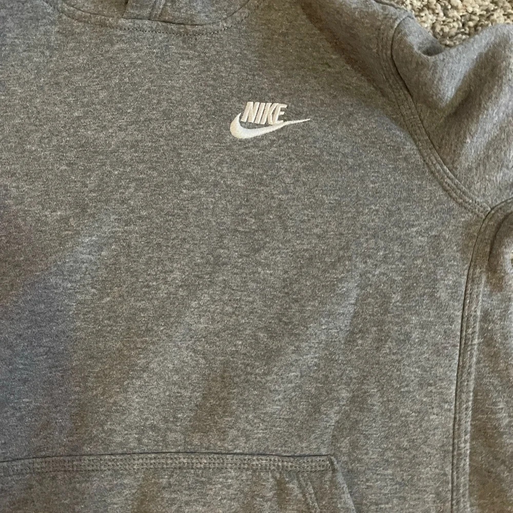 Nike Charcoal Gray Pullover Hoodie - Picture 2 of 11